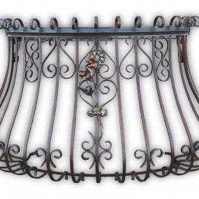 #59228 -  Ornemental metal balustrade 