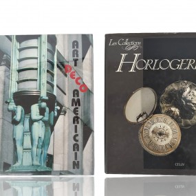 #59300 -  Art deco Americain & Les collections Horlogerie books