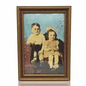 #59409 -  Vintage frame with photo-portrait 