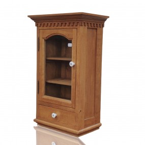 #59531 -  Little walnut medecine cabinet 