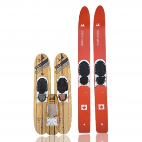 #59582 - 45$ch. Vintage water skis Sea Gliders — retro sport