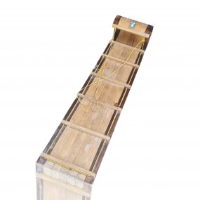 #59572 - 65$ Traditional wooden sled — perfect for rustic winter décor.