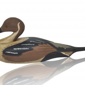 #59598 - 55$ Hand-painted wooden duck decoy