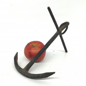#59597 -  Small antique wrought iron anchor — nautical décor