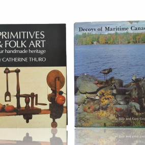 #59633 - 20$ ch. Antique folk & primitive art books