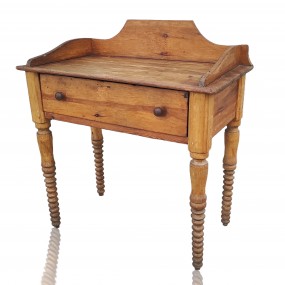 #59631 - 185$ Antique small wood table