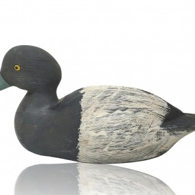 #59724 -  Appelant de chasse par Paul-Émile Lacombe, Louiseville, canard décoratif en bois 