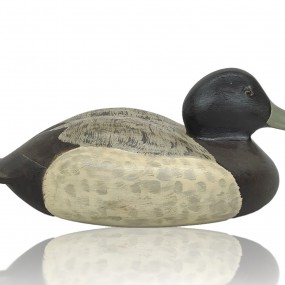 #59702 - 165$ Canard décoratif en bois par Léo Chagnon, Sorel 