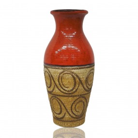 #59733 -  Joli vase à fleurs, poterie vintage, céramique 