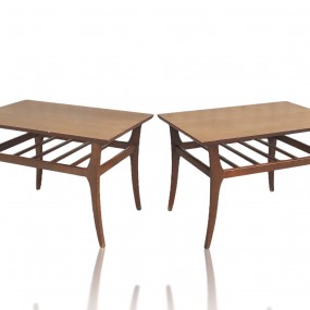 #59730 - 95$ ch. Paire de tables de salon, MCM, mid century modern
