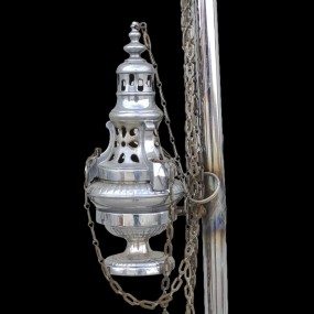 #59690 -  Encencoir sur pied, objet religieux  #59690 -  Encencoir sur pied, objet religieux