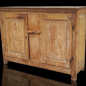 #59759 -  Antique wooden sideboard, buffet bas, rustic patina, country charm. #59759 -  Antique wooden sideboard, buffet bas, rustic patina, country charm.