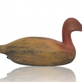 #59761 - 125$ Wooden duck decoy by Alain de Lotbinière Macdonald  #59761 - 125$ Wooden duck decoy by Alain de Lotbinière Macdonald