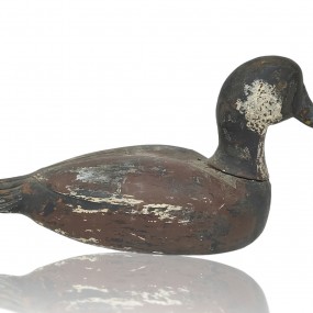 #59753 -  Wooden duck decoy by Hormidas Viau #59753 -  Wooden duck decoy by Hormidas Viau