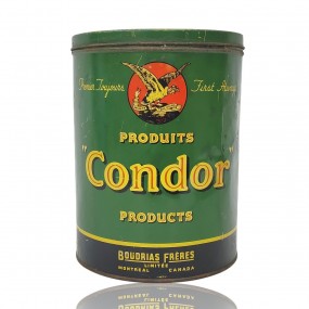 #59812 -  Condor coffee tin can, Boudrias Frères Montréal