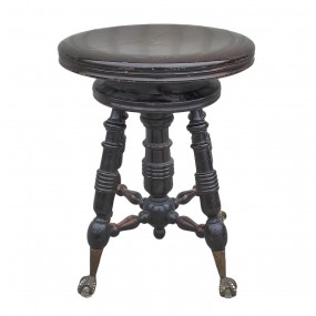 #59875 - Victorian piano stool, claw foot base #59875 - Victorian piano stool, claw foot base
