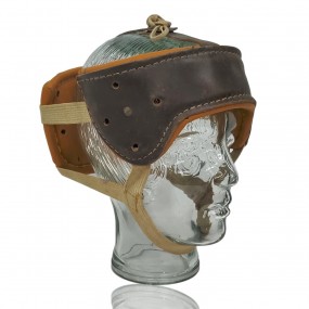 #59897 - 35$ Brown leather helmet #59897 - 35$ Brown leather helmet