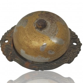 #59891 - 35$ Antique brass door bell, aged patina #59891 - 35$ Antique brass door bell, aged patina