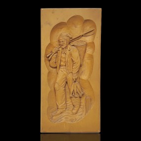 #59998 -  Bas-relief sculpté, sculpture art popualire décorative