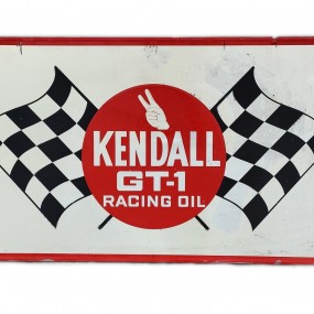 #60018 -  Enseigne publicitaire racing Kendall GT-1, pancarte, annonce, affiche 