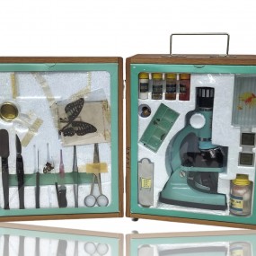 #60214 -  Complete vintage microscope kit