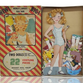 #60248 - 25$ Two Dolls miss candy toy 
