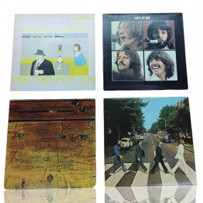 #60352 - 15$ ch. (Alice Cooper sold) and The Beatles vinyl discs (Let it be sold)