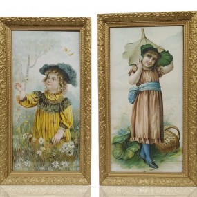 #60310 - 85$ ch. Pair of vintage frames 