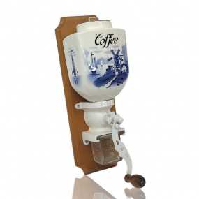 #60312 -  Antique wall coffee grinder 