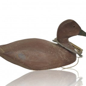 #60388 - 85$ Appelant de chasse, canard décoratif en bois 