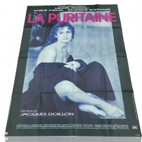 #60380 - 25$ Grande affiche, poster publicitaire du film La puritaine, annonce de cinéma 