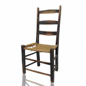 #60383 - 35$ Petite chaise rustique de paysan 