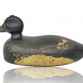 #60396 -  Appelant de chasse, canard décoratif en bois 