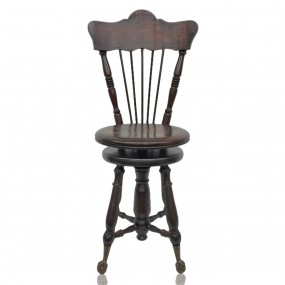 #60478 - 195$ Antique piano stool 