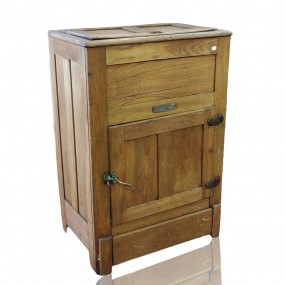 #60468 -  Antique icebox 