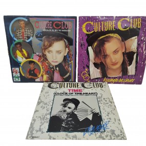 #60553 - 10$ Culture Club vinyl lot, iconic 80s pop