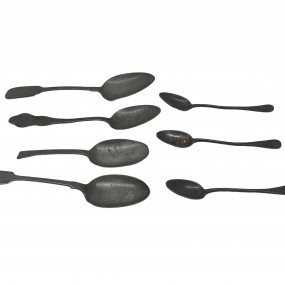 #60566 - 75$ Set of antique pewter spoons