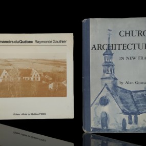#60606 -   Les manoirs du Québec et (Church architecture in New France sold) books 