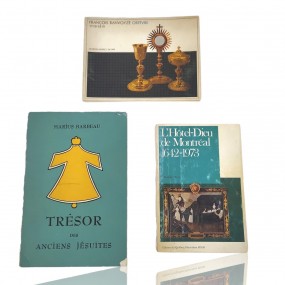 #60639 -  François Ranvoyzé, Trésor des anciens jésuites et L'Hotel-Dieu de Montréal, books