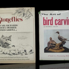 #60712 -  Books, Stoneflies et The art of bird carving ( sold )