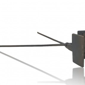 #60877 -  Très vieille pince à hostie, moule forgé, outil 