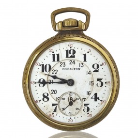 #60953 - 225$ Nice vintage Hamilton pocket watch, 21 jewels #60953 - 225$ Nice vintage Hamilton pocket watch, 21 jewels