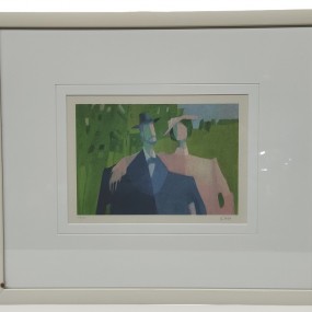 #60931 - 255$ Lithography signed Claude Le Sauteur 103/150 #60931 - 255$ Lithography signed Claude Le Sauteur 103/150
