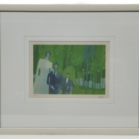 #60914 - 255$ Lithography signed Claude Le Sauteur 103/150 #60914 - 255$ Lithography signed Claude Le Sauteur 103/150