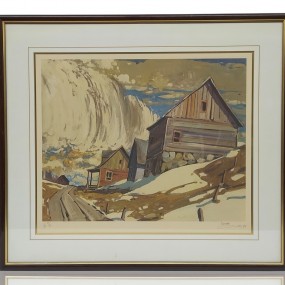 #60945 - 365$ Lithography signed Bruno Côté #60945 - 365$ Lithography signed Bruno Côté