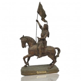Jeanne-d'arc métal statue, regul