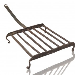 Fireplace forged tripod