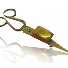 Vintage cisor for candlestick 