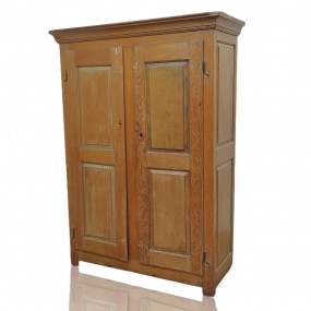 Antique 8 raised panels cupboard, armoire 