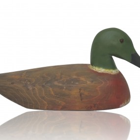#61156 - 50$ Canard décoratif en bois, appelant 